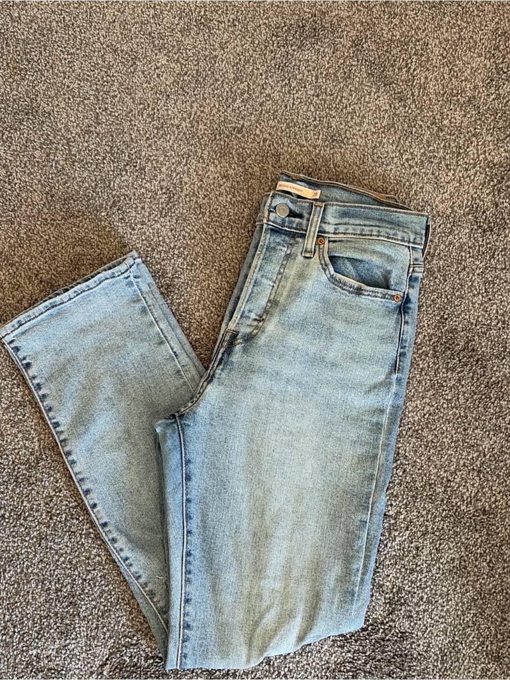 Levi's Light Blue High-Rise Women's Jeans